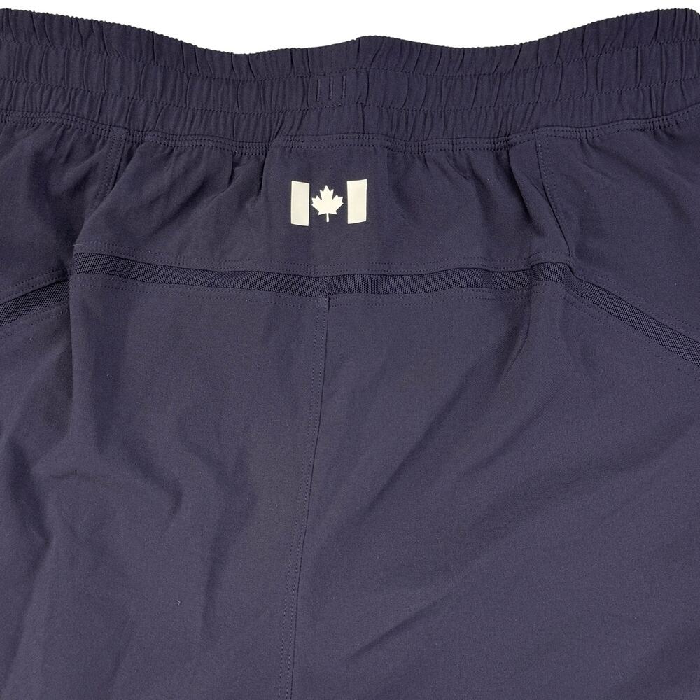 LULULEMON Team Canada Pace Breaker Lined Shorts 5" Men's XS Atmospheric Purple - Picture 12 of 12